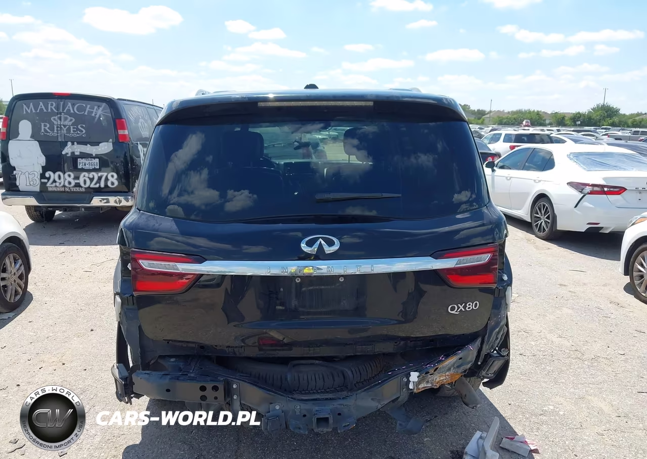 2020 Infiniti Qx80 Luxe VIN:JN8AZ2NF5L9702175 - 17