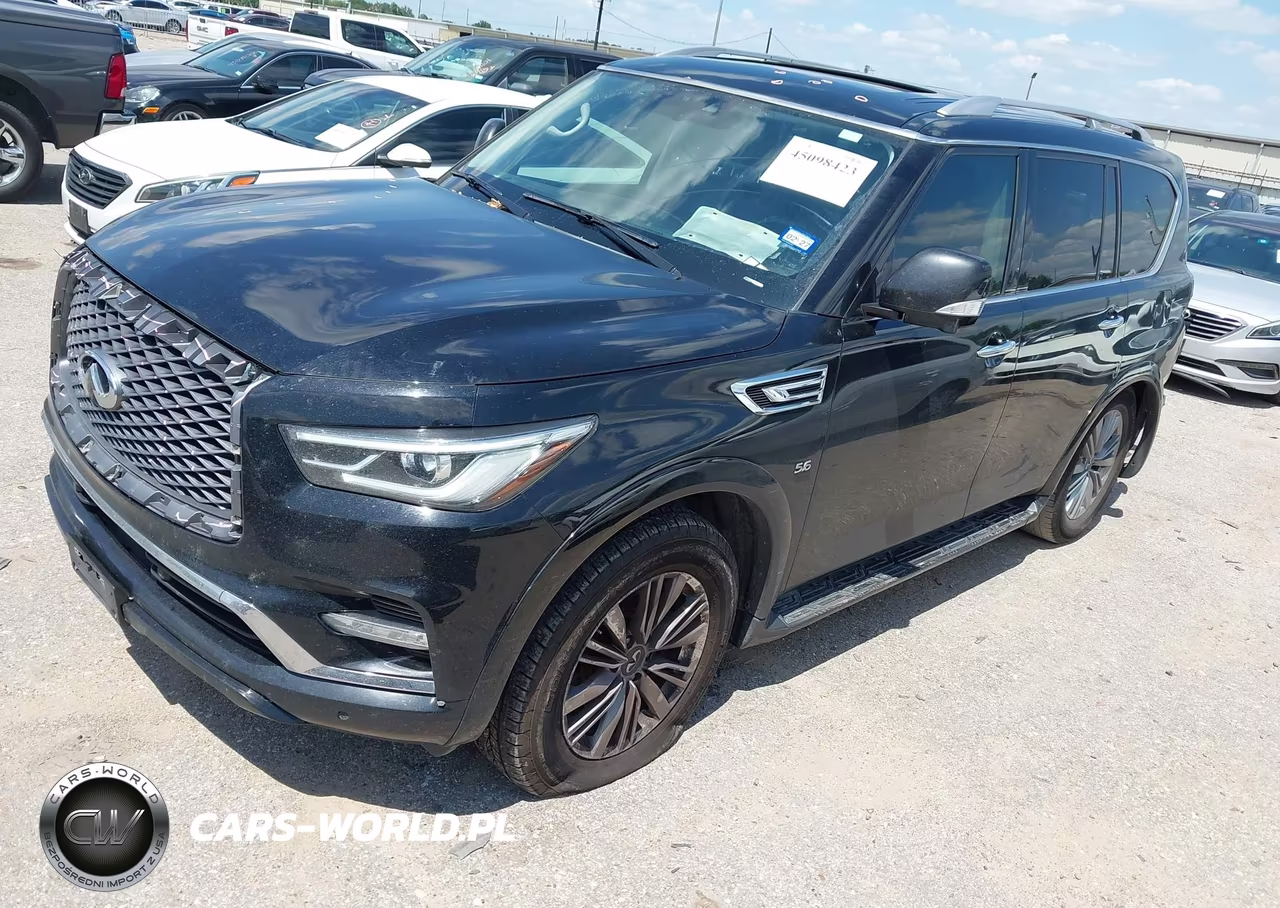 2020 Infiniti Qx80 Luxe VIN:JN8AZ2NF5L9702175 - 2