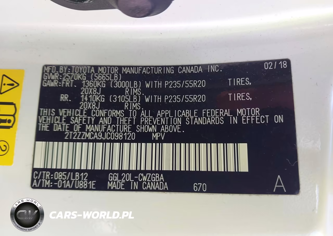 2018 Lexus Rx 350 VIN:2T2ZZMCA9JC098120 - 9
