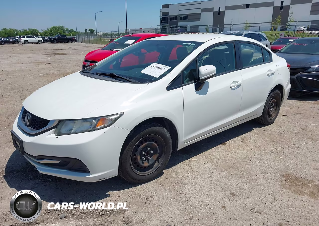 2015 Honda Civic Lx VIN:19XFB2F56FE116242 - 2