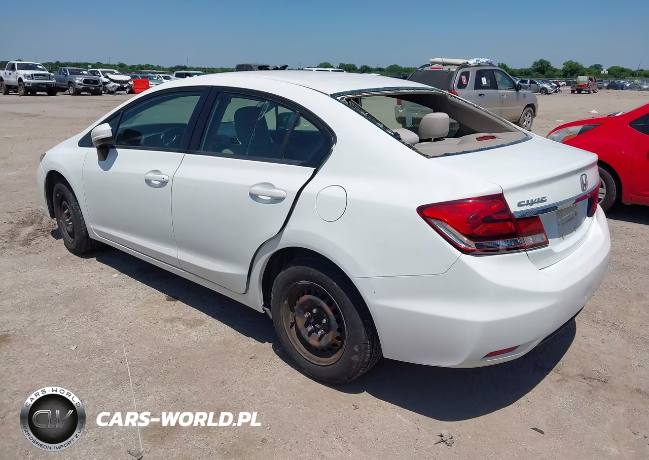 2015 Honda Civic Lx VIN:19XFB2F56FE116242 - 3