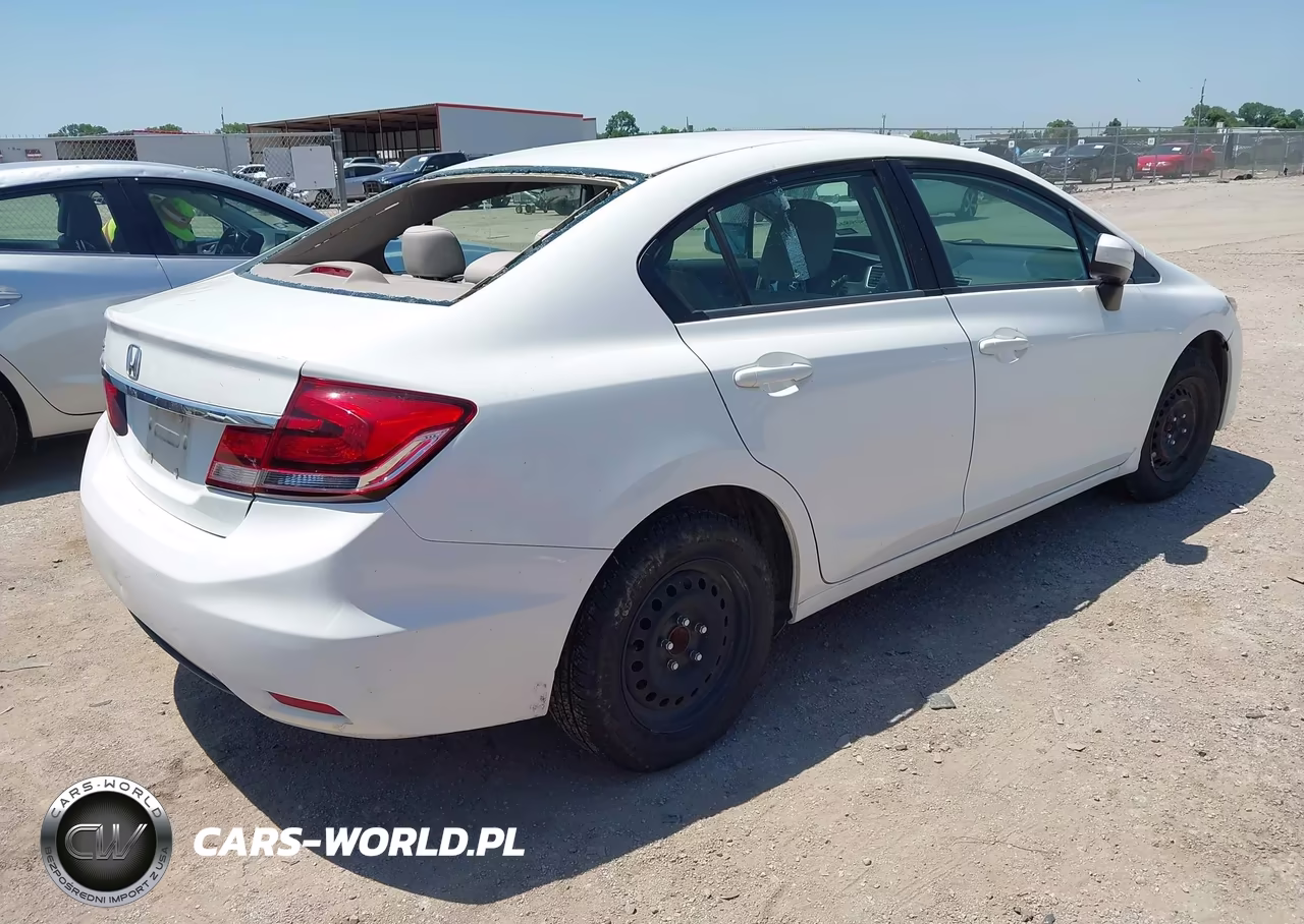 2015 Honda Civic Lx VIN:19XFB2F56FE116242 - 4