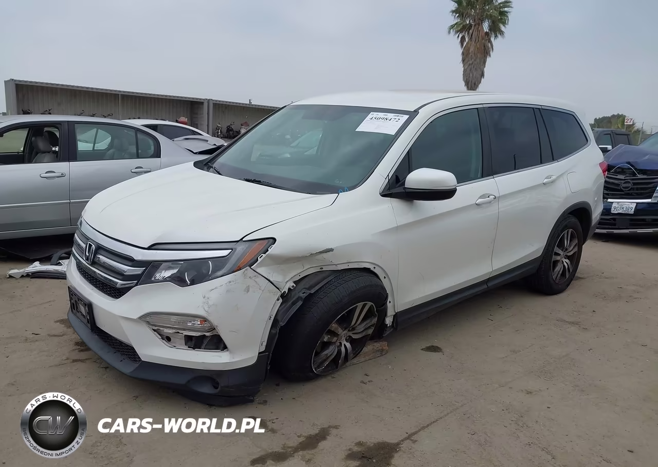 2018 Honda Pilot Ex VIN:5FNYF6H32JB036004 - 2