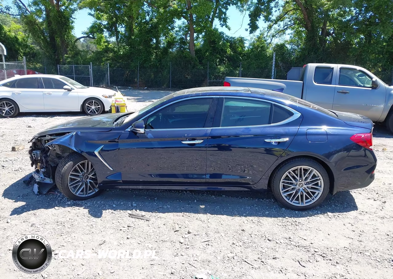 2020 Genesis G70 2.0T Rwd VIN:KMTG34LAXLU053367 - 14