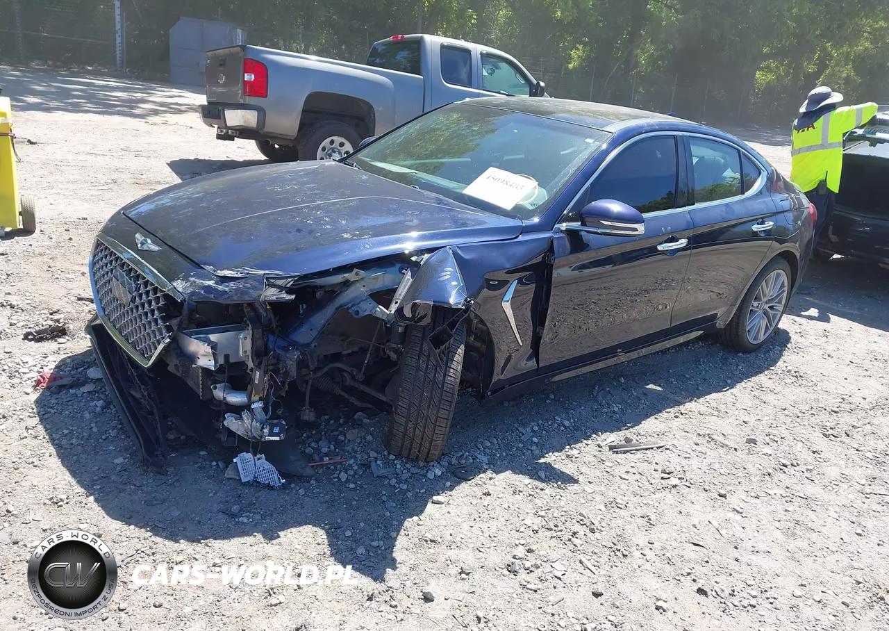 2020 Genesis G70 2.0T Rwd VIN:KMTG34LAXLU053367 - 2