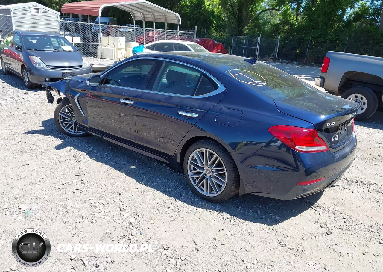 2020 Genesis G70 2.0T Rwd VIN:KMTG34LAXLU053367 - 3