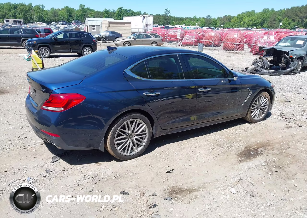 2020 Genesis G70 2.0T Rwd VIN:KMTG34LAXLU053367 - 4
