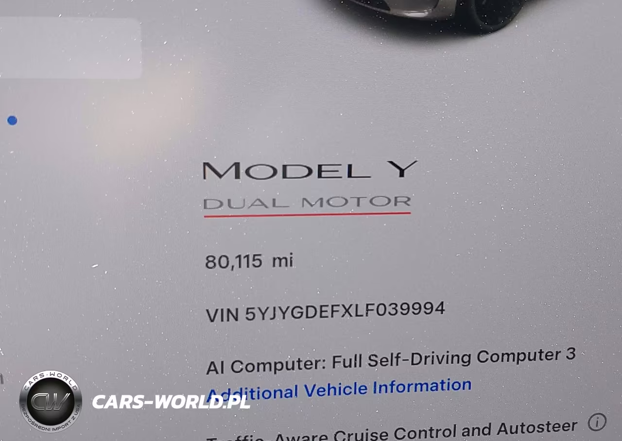 2020 Tesla Model Y Long Range Dual Motor All-Wheel Drive-Performance Dual Motor All-Wheel Drive VIN:5YJYGDEFXLF039994 - 15