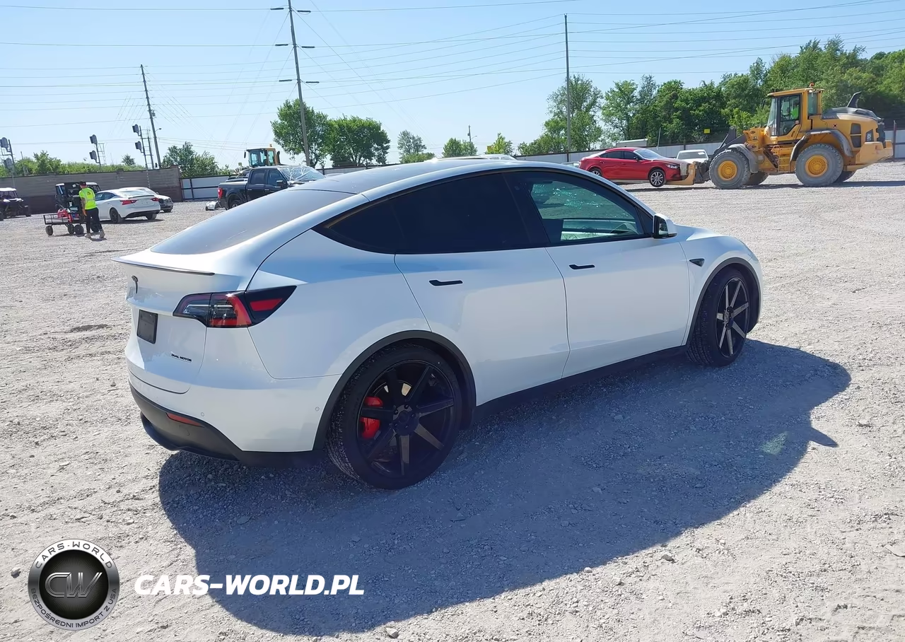 2020 Tesla Model Y Long Range Dual Motor All-Wheel Drive-Performance Dual Motor All-Wheel Drive VIN:5YJYGDEFXLF039994 - 4