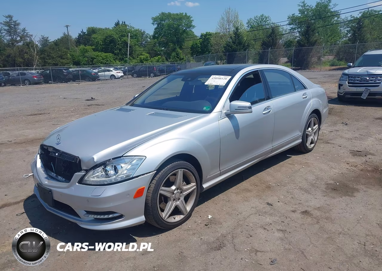 2011 Mercedes-Benz S 550 4Matic VIN:WDDNG8GB3BA392076 - 2