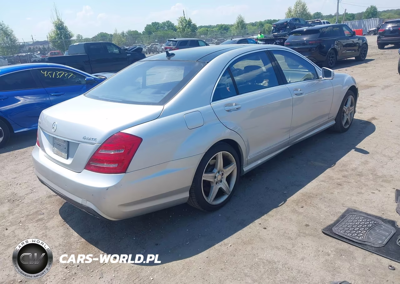2011 Mercedes-Benz S 550 4Matic VIN:WDDNG8GB3BA392076 - 4