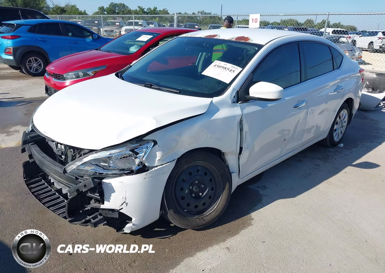 2015 Nissan Sentra S VIN:3N1AB7AP3FY368466 - 2