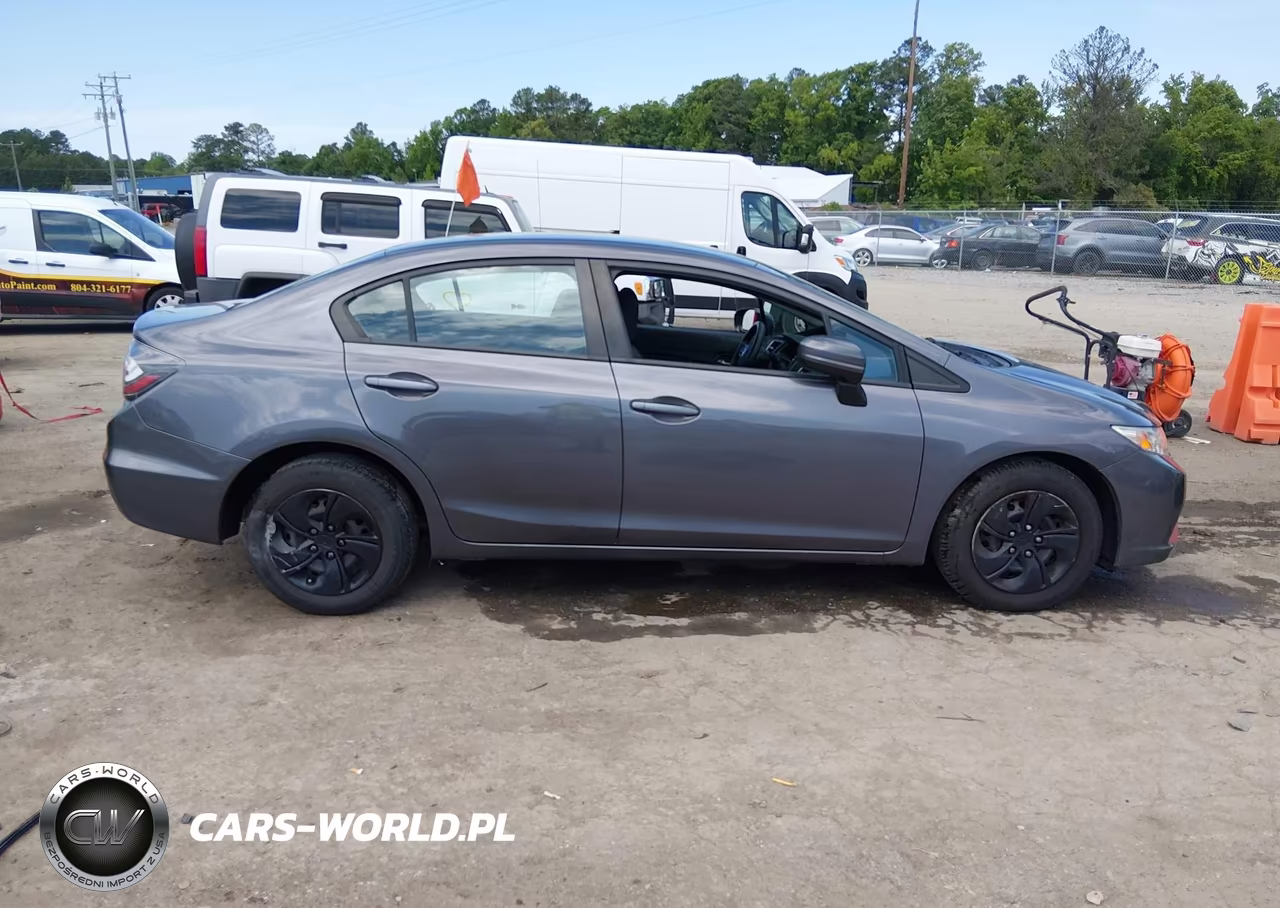 2014 Honda Civic Lx VIN:19XFB2E55EE045356 - 13