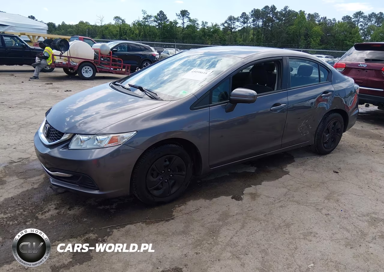 2014 Honda Civic Lx VIN:19XFB2E55EE045356 - 2