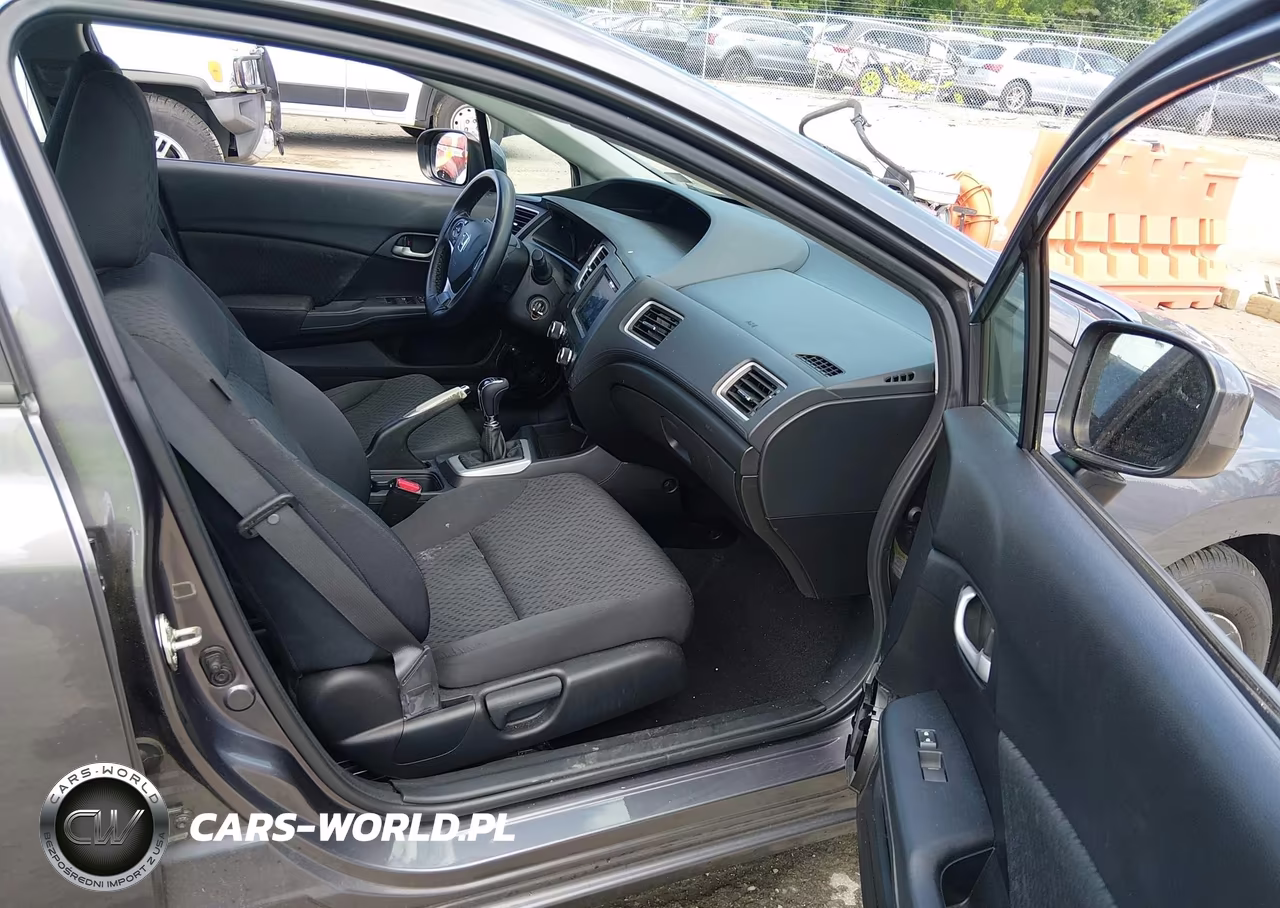 2014 Honda Civic Lx VIN:19XFB2E55EE045356 - 5