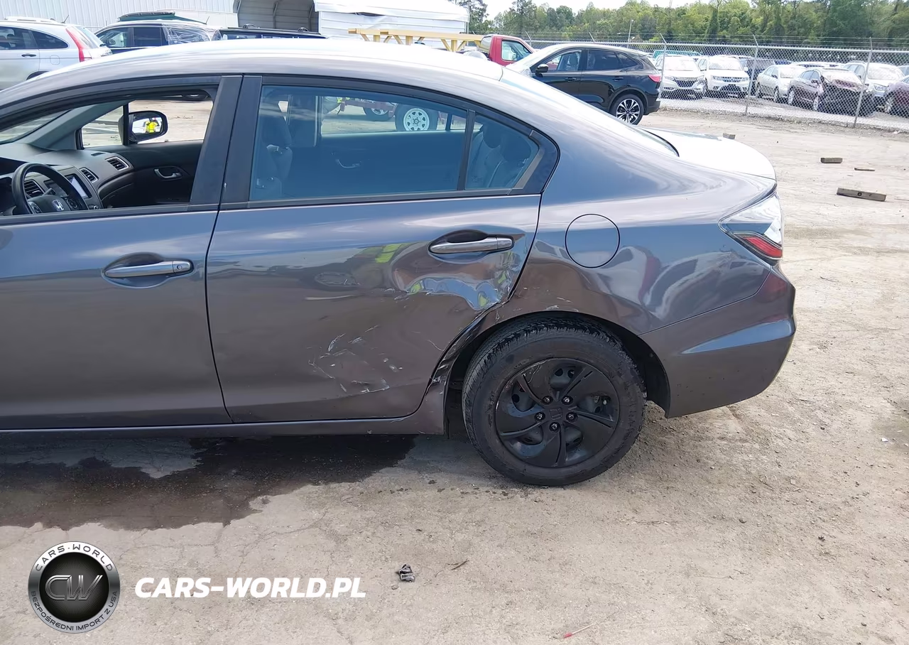 2014 Honda Civic Lx VIN:19XFB2E55EE045356 - 6