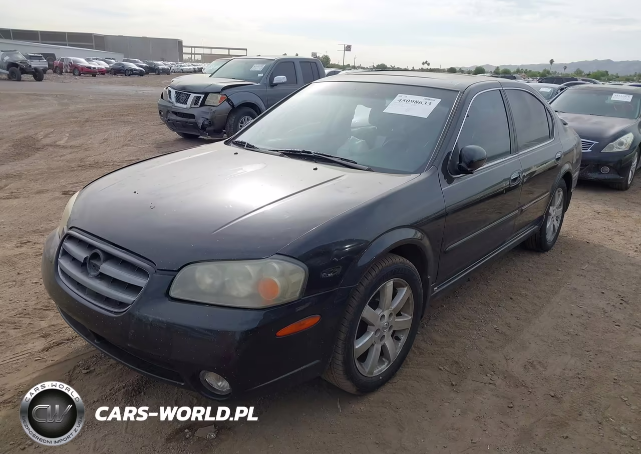 2003 Nissan Maxima Gle VIN:JN1DA31A93T416254 - 2