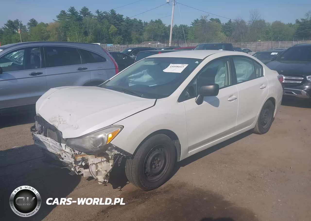 2014 Subaru Impreza 2.0I VIN:JF1GJAA68EH010536 - 2