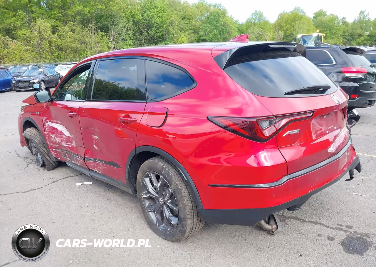 2022 Acura Mdx A-Spec Package VIN:5J8YE1H04NL036652 - 3