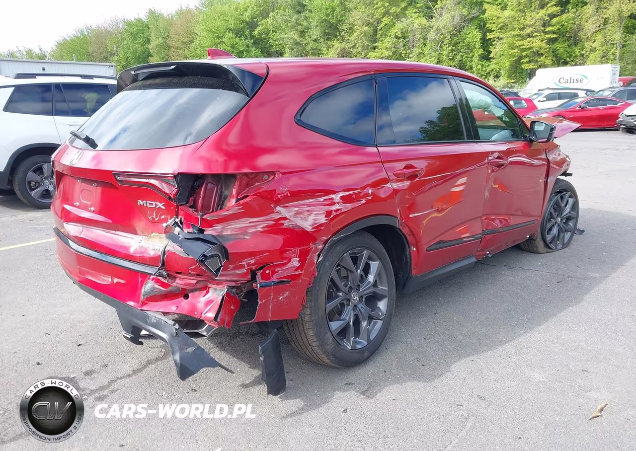 2022 Acura Mdx A-Spec Package VIN:5J8YE1H04NL036652 - 4