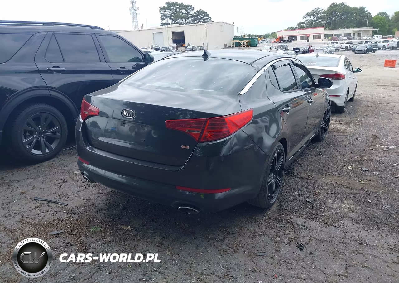 2011 Kia Optima Lx VIN:KNAGM4A77B5081216 - 4