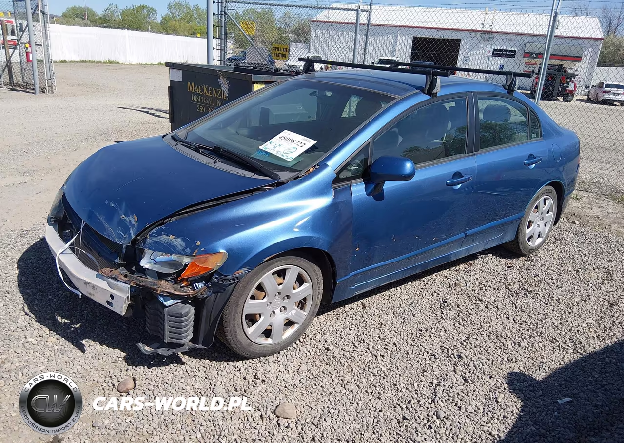 2007 Honda Civic Lx VIN:1HGFA16567L118872 - 2