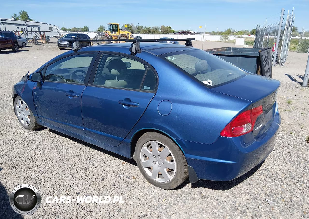 2007 Honda Civic Lx VIN:1HGFA16567L118872 - 3