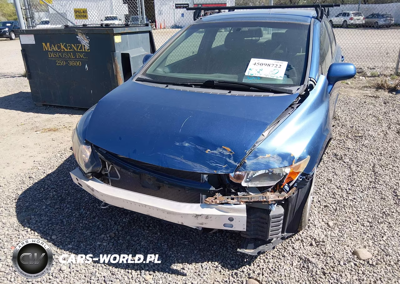 2007 Honda Civic Lx VIN:1HGFA16567L118872 - 6
