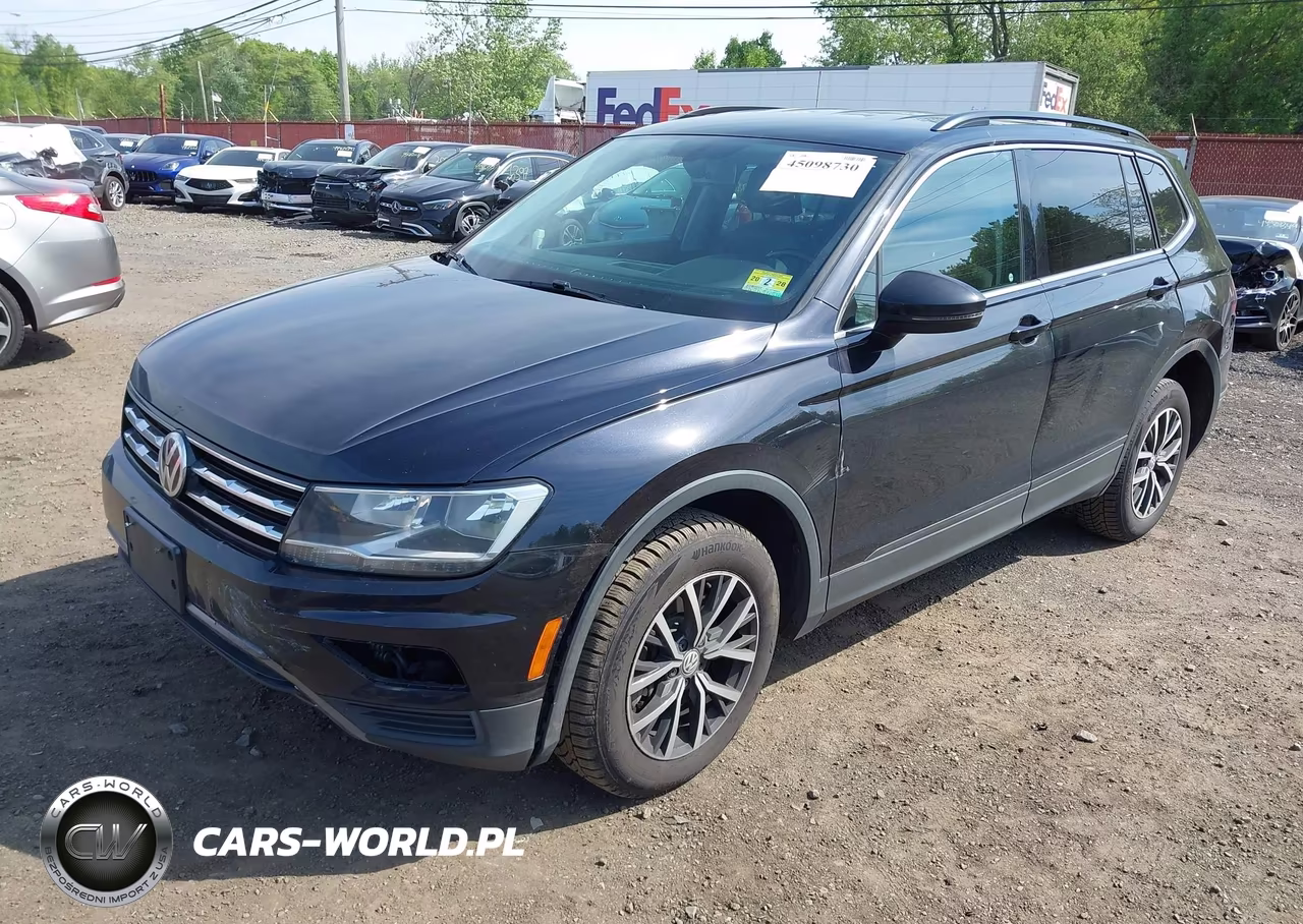 2019 Volkswagen Tiguan 2.0T Se-2.0T Sel-2.0T Sel R-Line-2.0T Sel R-Line Black VIN:3VV2B7AX7KM055053 - 2