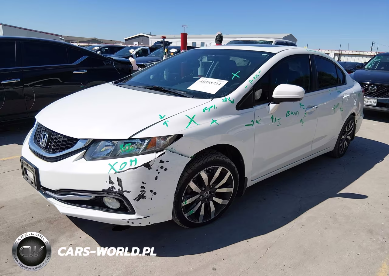 2014 Honda Civic Ex-L VIN:19XFB2F92EE021114 - 2