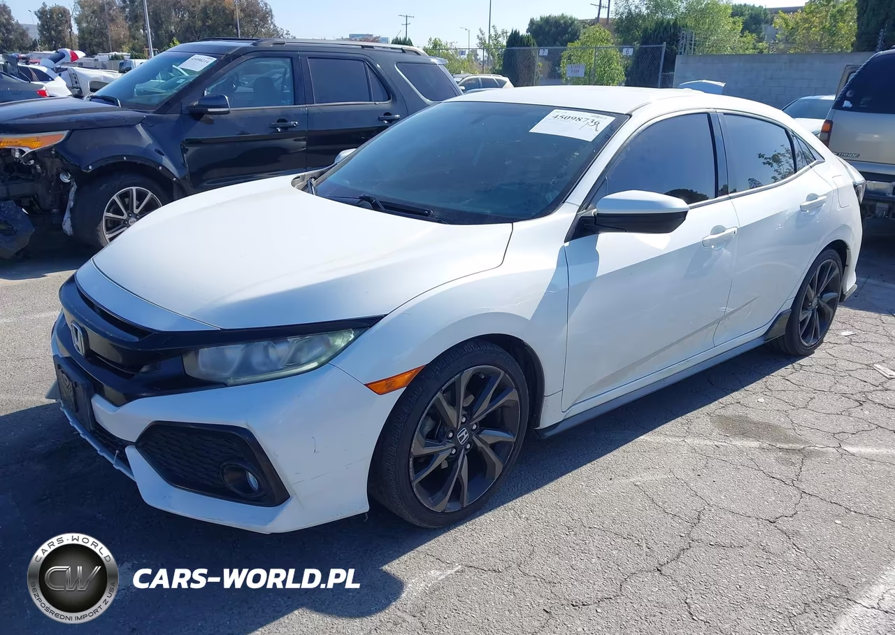 2017 Honda Civic Sport VIN:SHHFK7H40HU410197 - 2