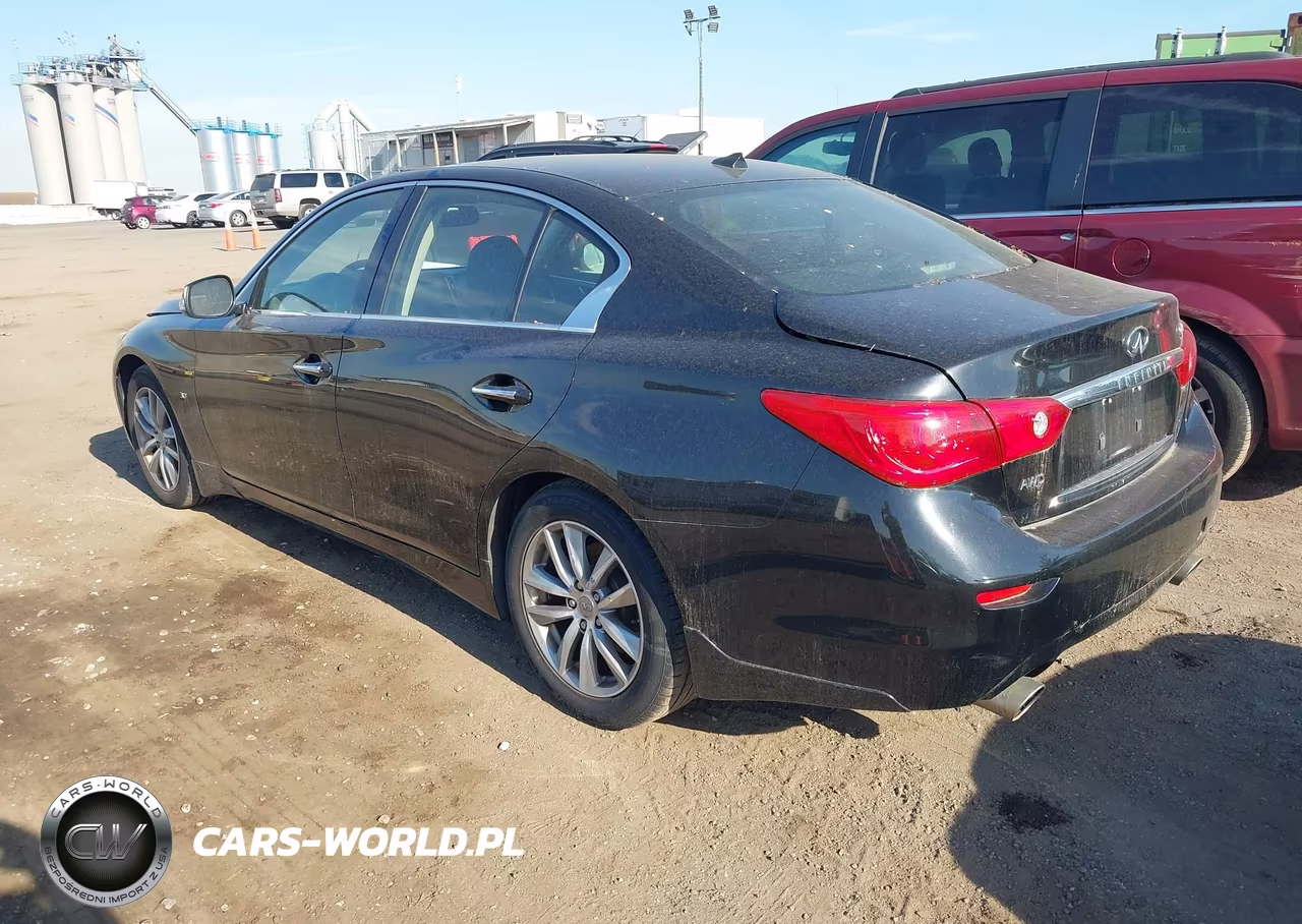 2014 Infiniti Q50 Premium VIN:JN1BV7AR0EM693445 - 3