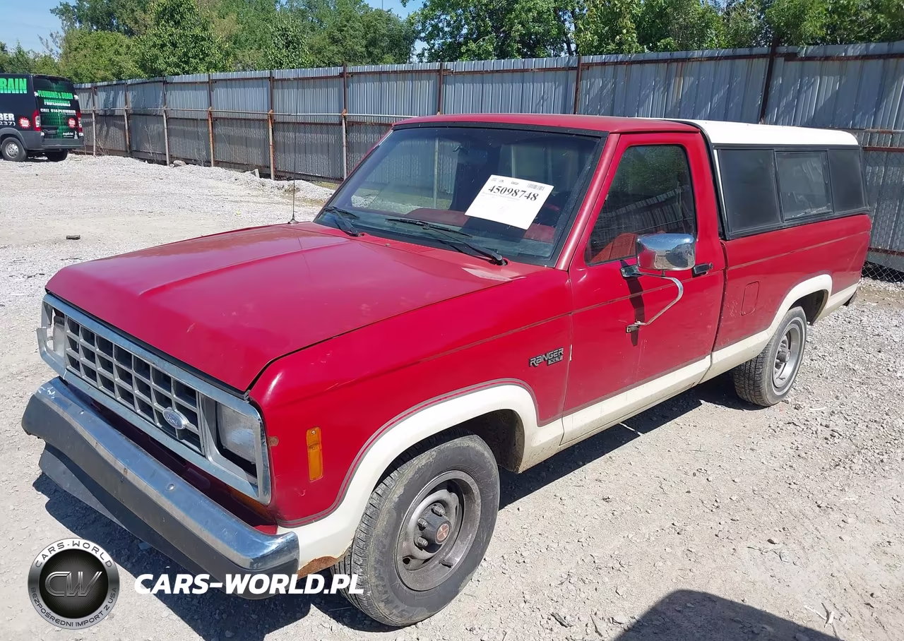 1988 Ford Ranger VIN:1FTBR10A9JUE21772 - 2