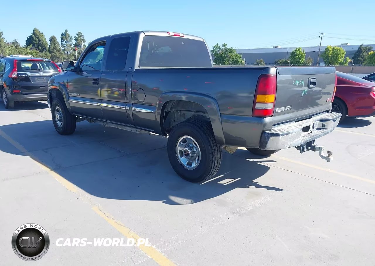 2002 GMC Sierra 2500Hd Sle VIN:1GTHC29U22E289447 - 3