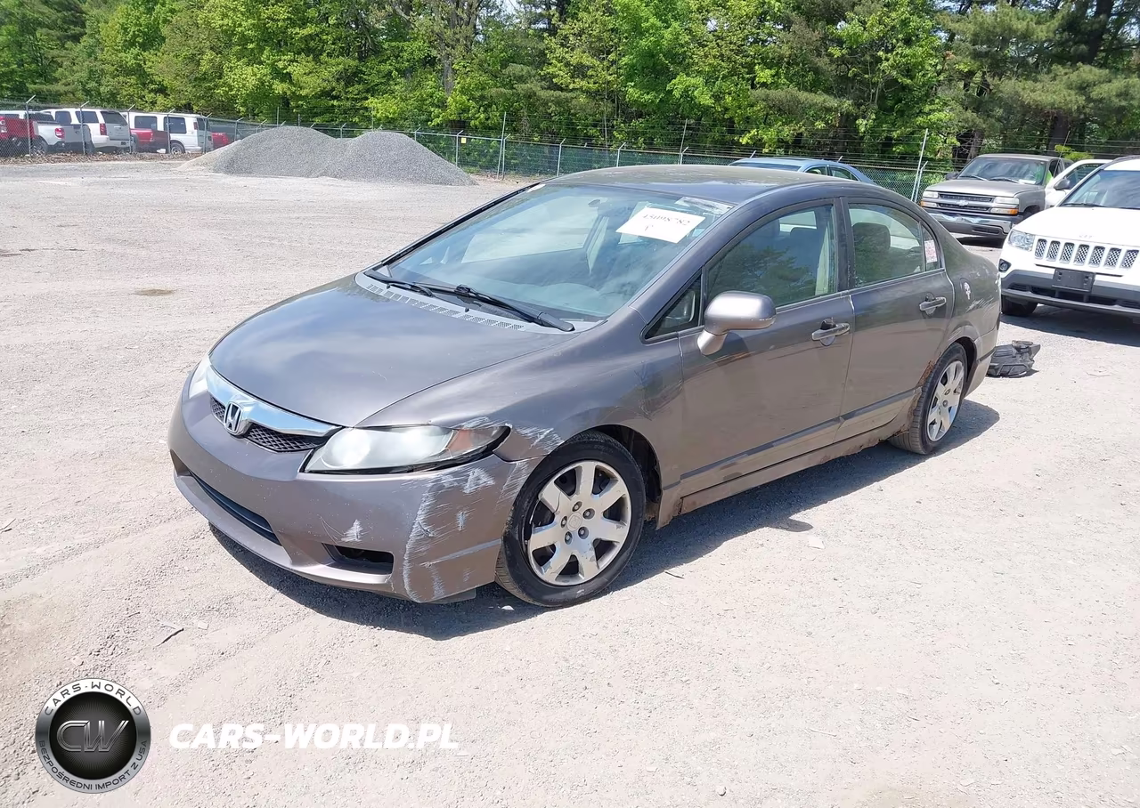 2009 Honda Civic Lx VIN:19XFA16539E039198 - 2