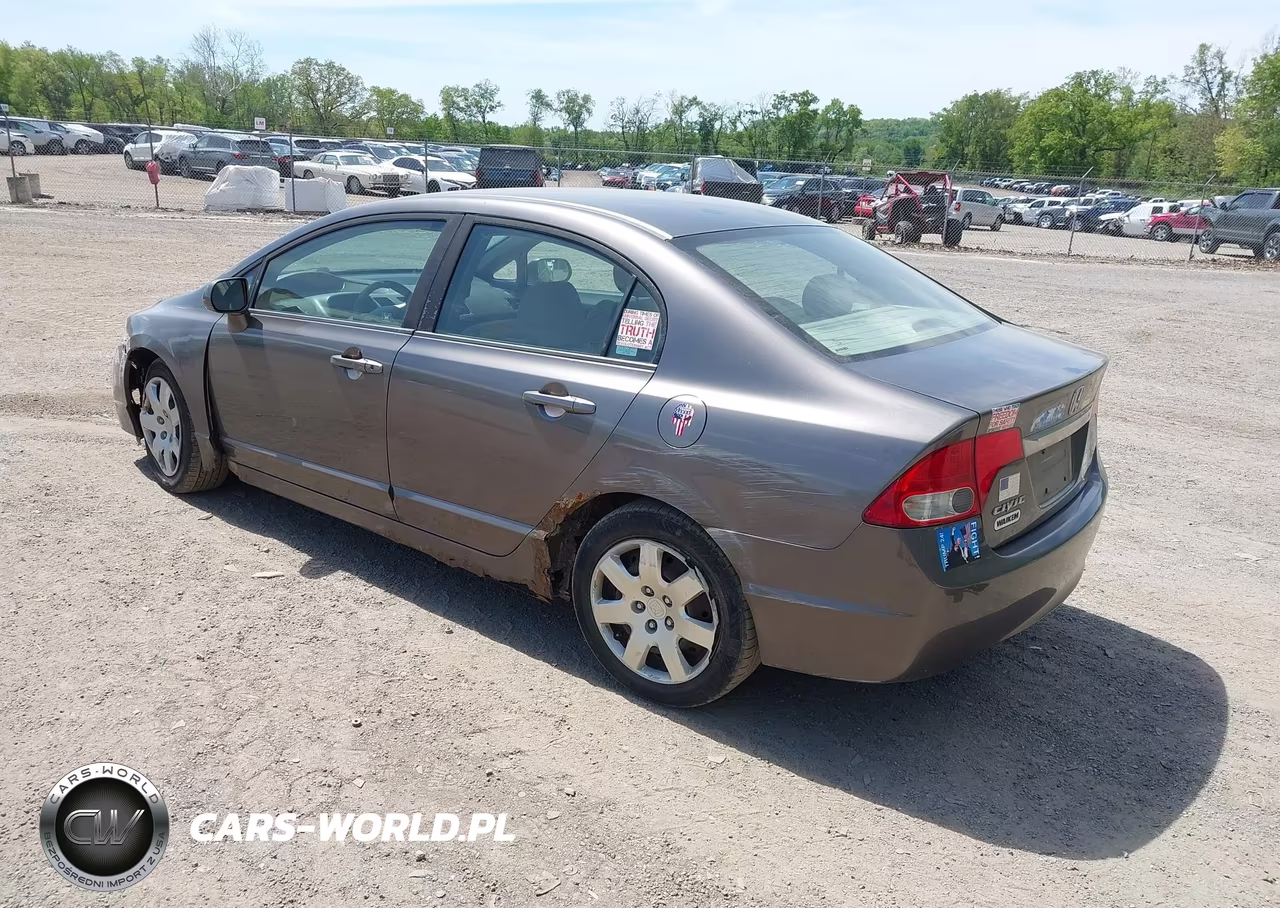 2009 Honda Civic Lx VIN:19XFA16539E039198 - 3
