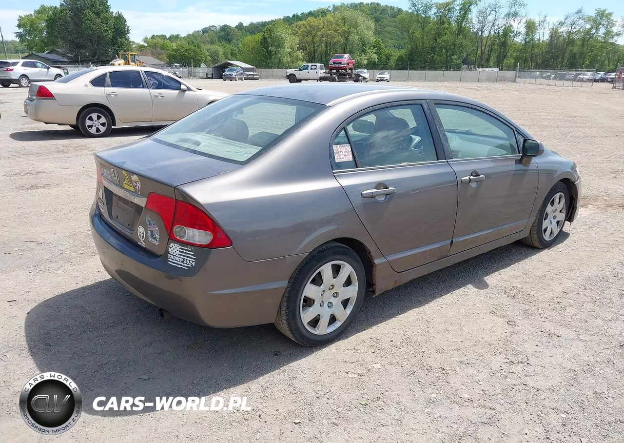2009 Honda Civic Lx VIN:19XFA16539E039198 - 4