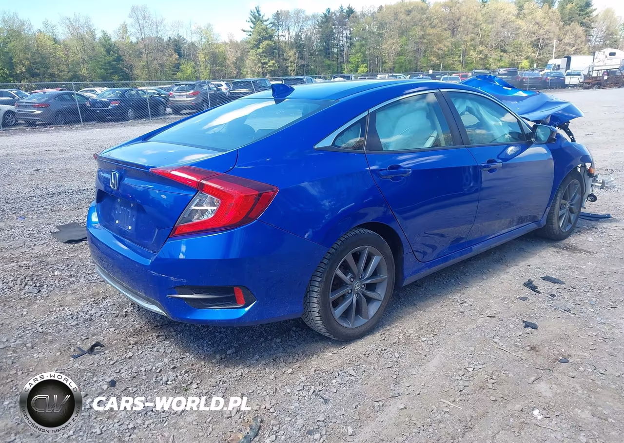 2019 Honda Civic Ex VIN:19XFC1F34KE201743 - 4