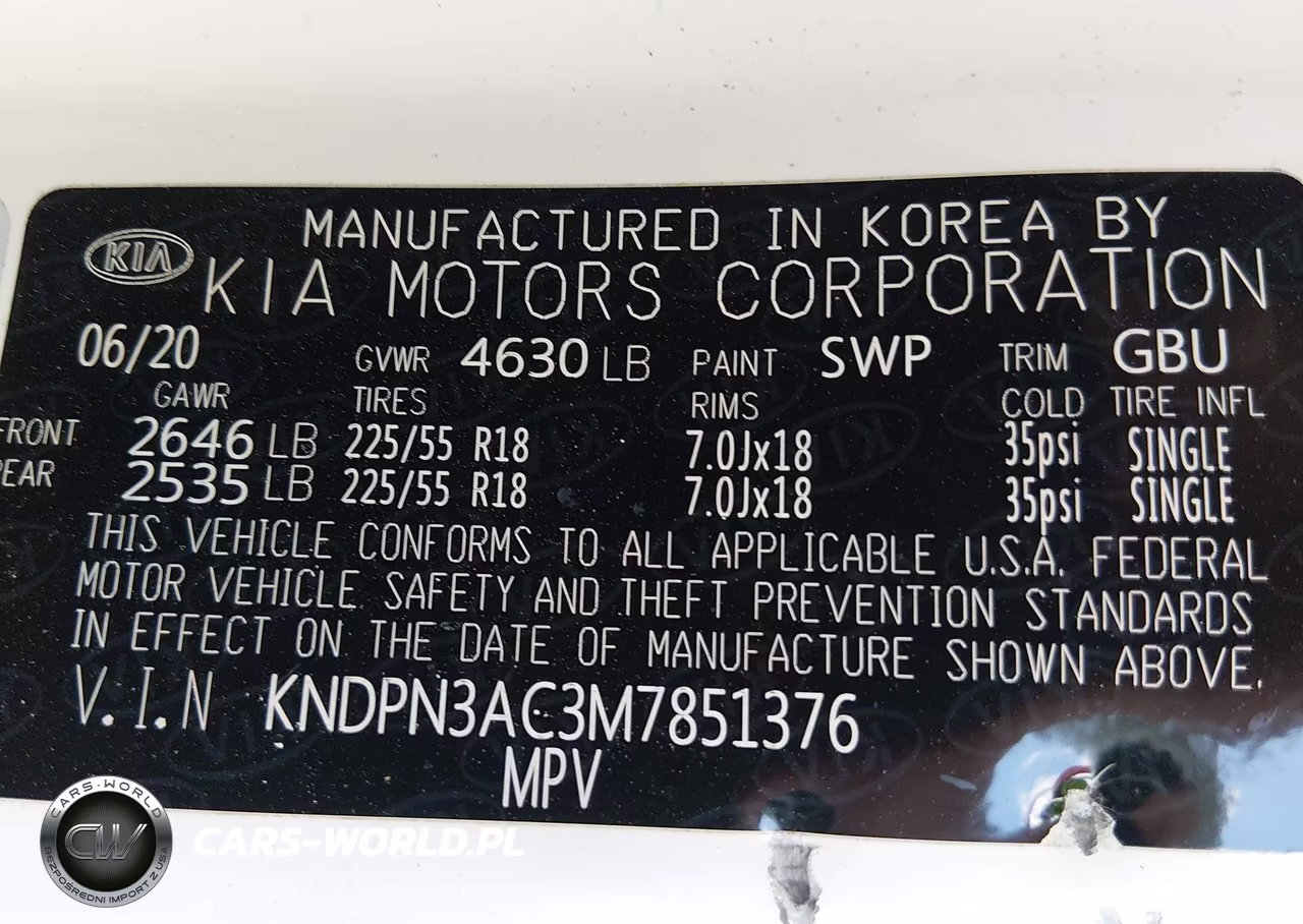 2021 Kia Sportage Ex VIN:KNDPN3AC3M7851376 - 9