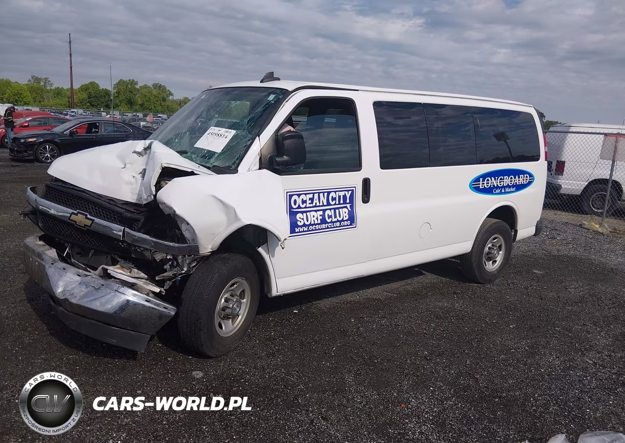 2017 Chevrolet Express 2500 Lt VIN:1GAWGFFG8H1112458 - 2