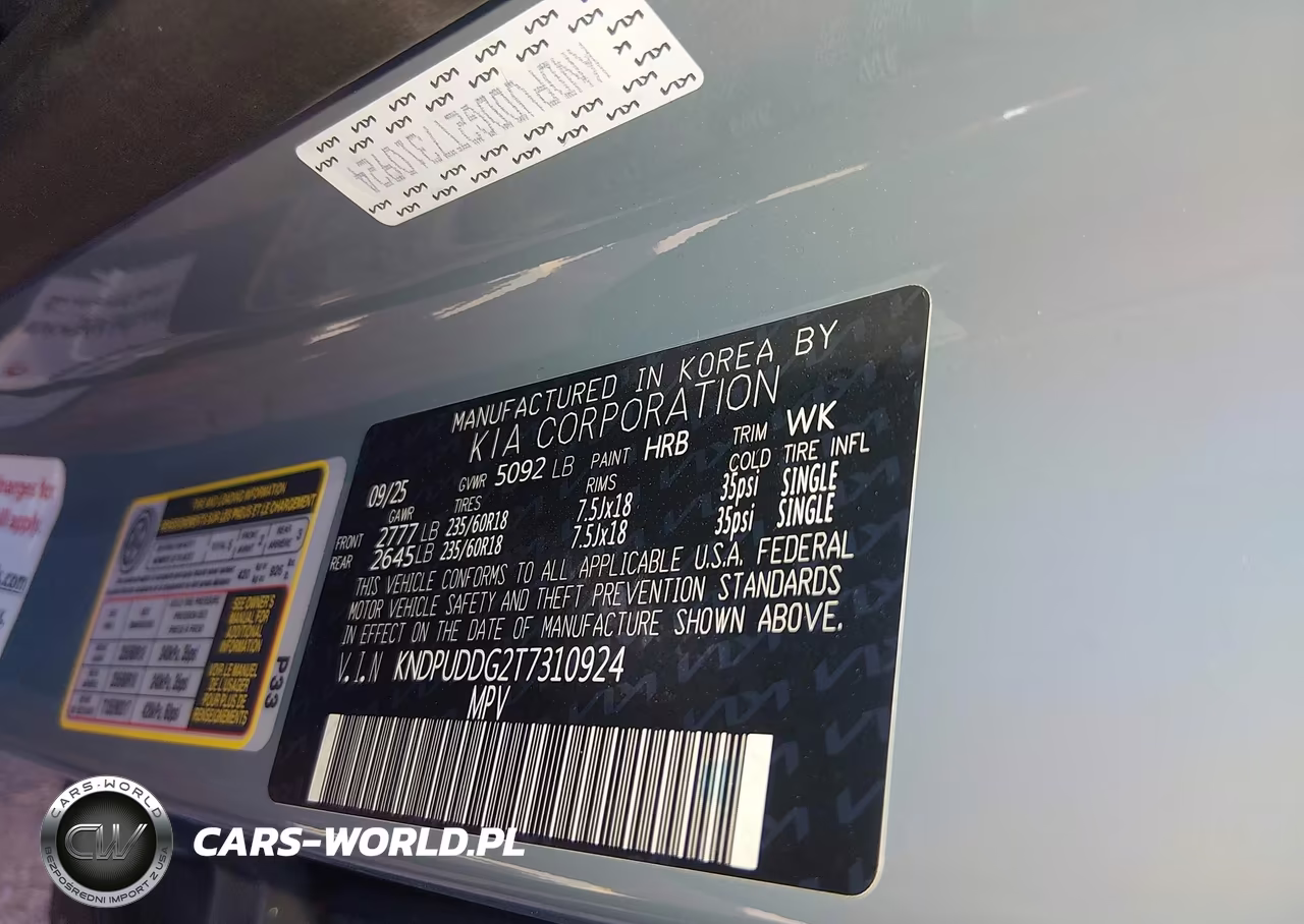 2026 Kia Sportage Hybrid S VIN:KNDPUDDG2T7310924 - 9