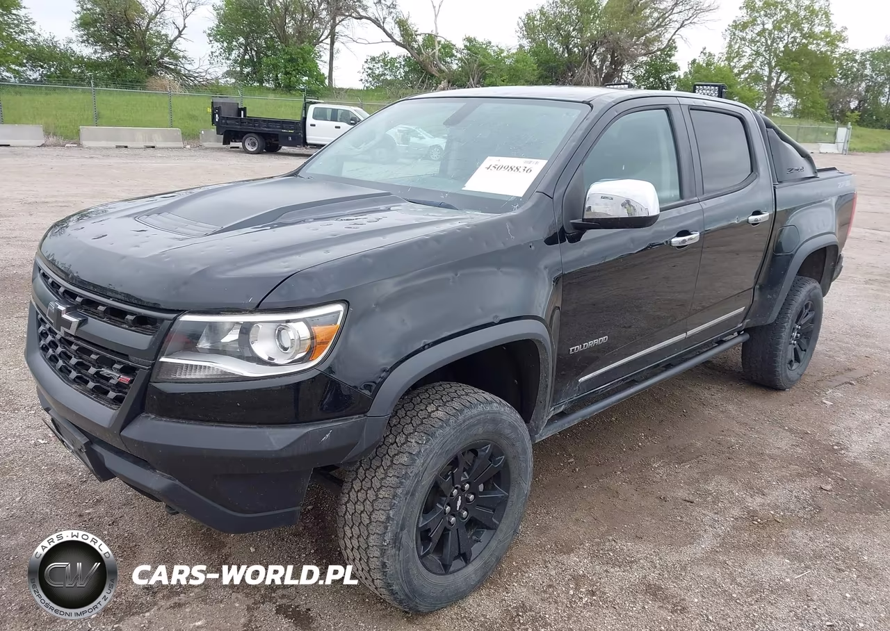 2018 Chevrolet Colorado Zr2 VIN:1GCGTEEN4J1247928 - 2