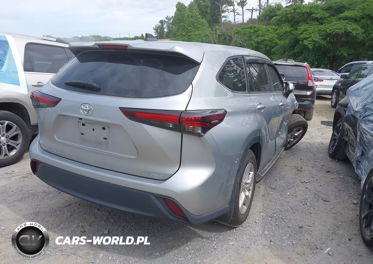 2024 Toyota Highlander Le VIN:5TDKDRBH8RS544292 - 4