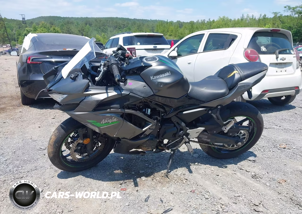 2024 Kawasaki Ex650 R VIN:ML5EXER1XRDAD5654 - 13