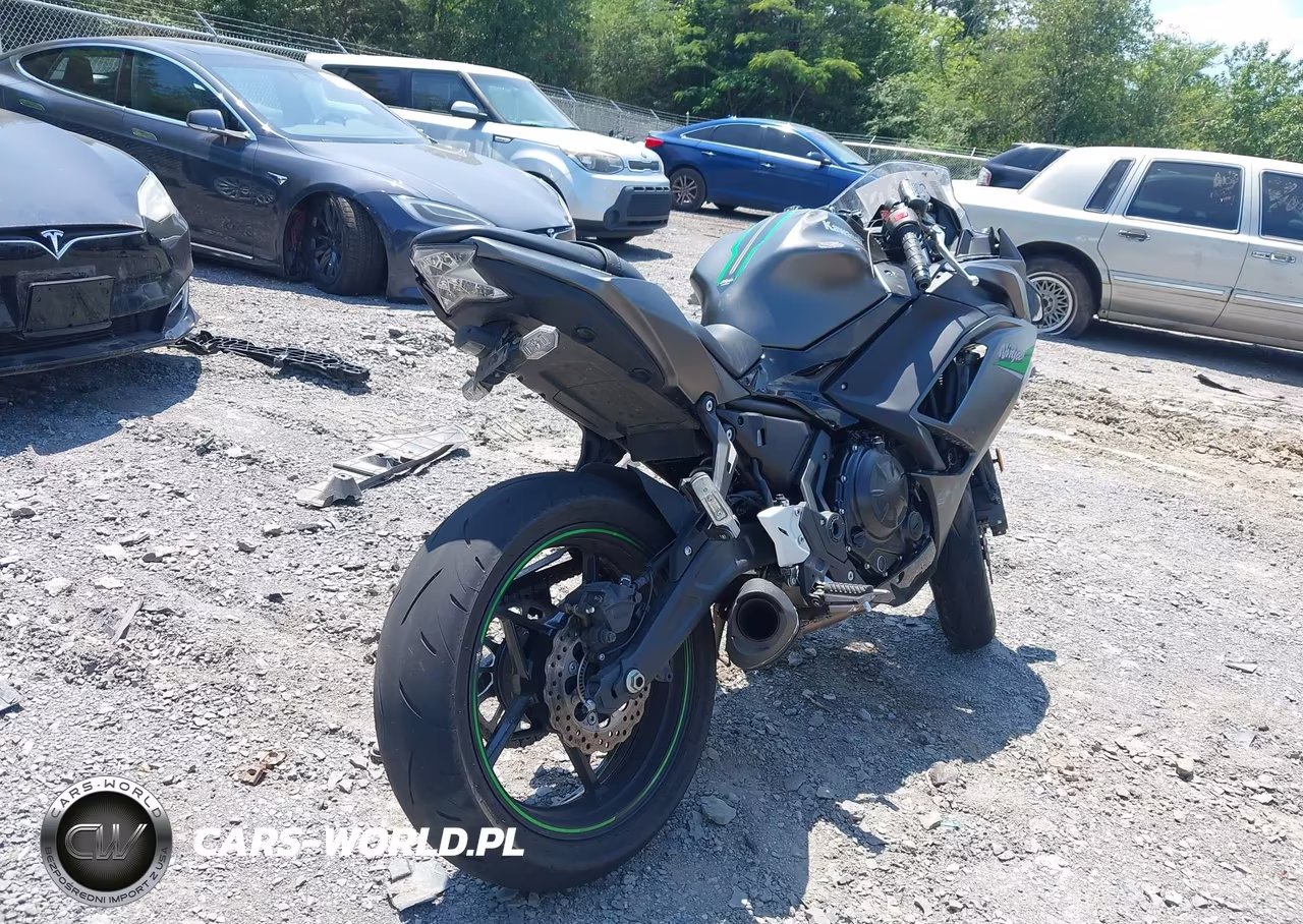 2024 Kawasaki Ex650 R VIN:ML5EXER1XRDAD5654 - 4