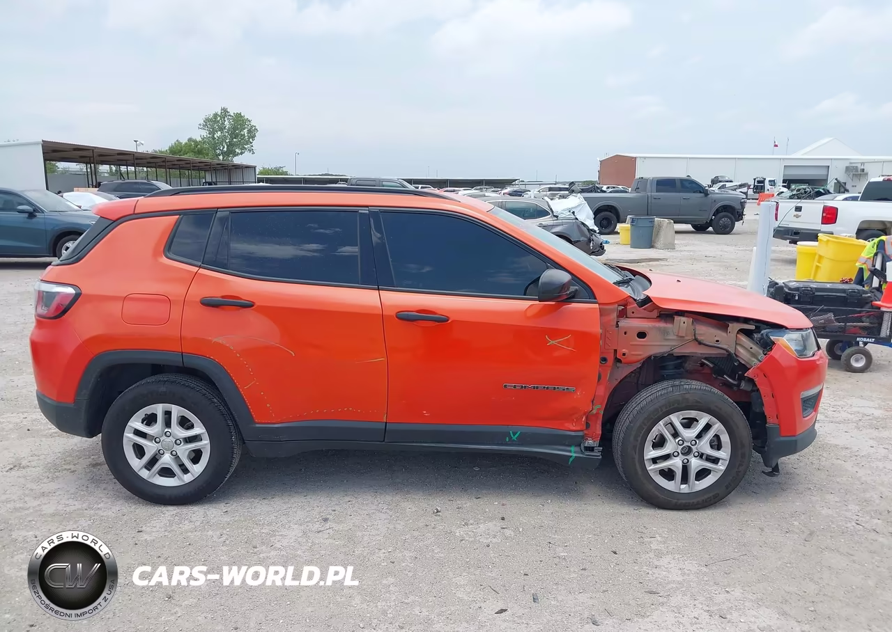2018 Jeep Compass Sport Fwd VIN:3C4NJCABXJT233375 - 13