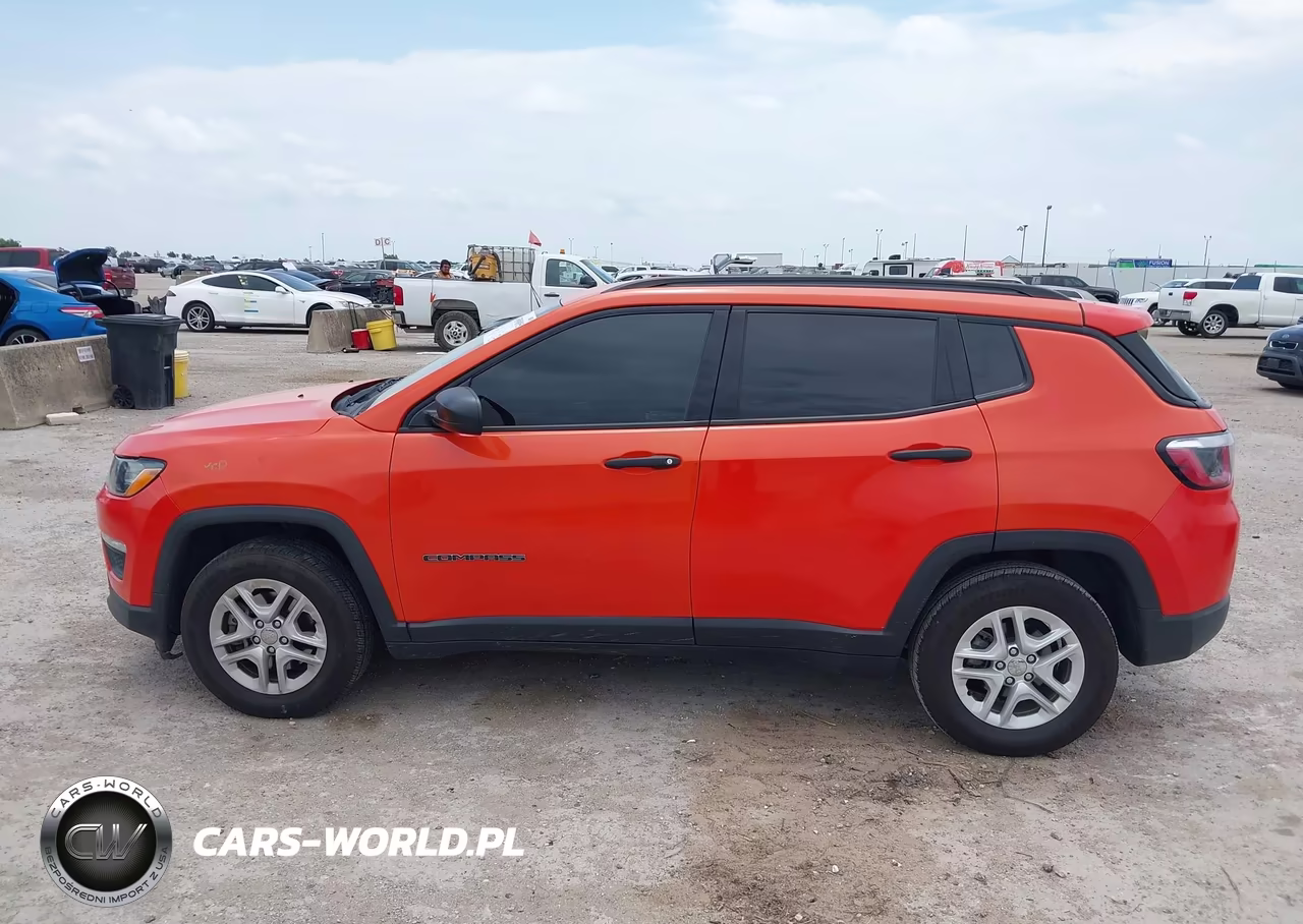 2018 Jeep Compass Sport Fwd VIN:3C4NJCABXJT233375 - 14