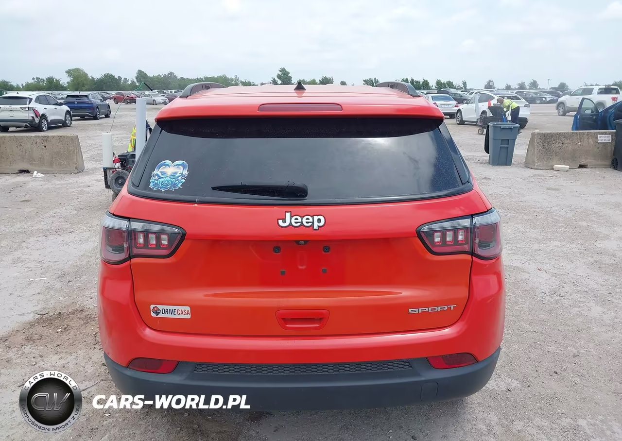 2018 Jeep Compass Sport Fwd VIN:3C4NJCABXJT233375 - 16