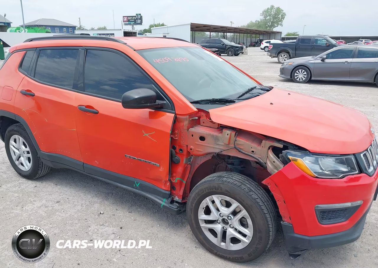 2018 Jeep Compass Sport Fwd VIN:3C4NJCABXJT233375 - 6