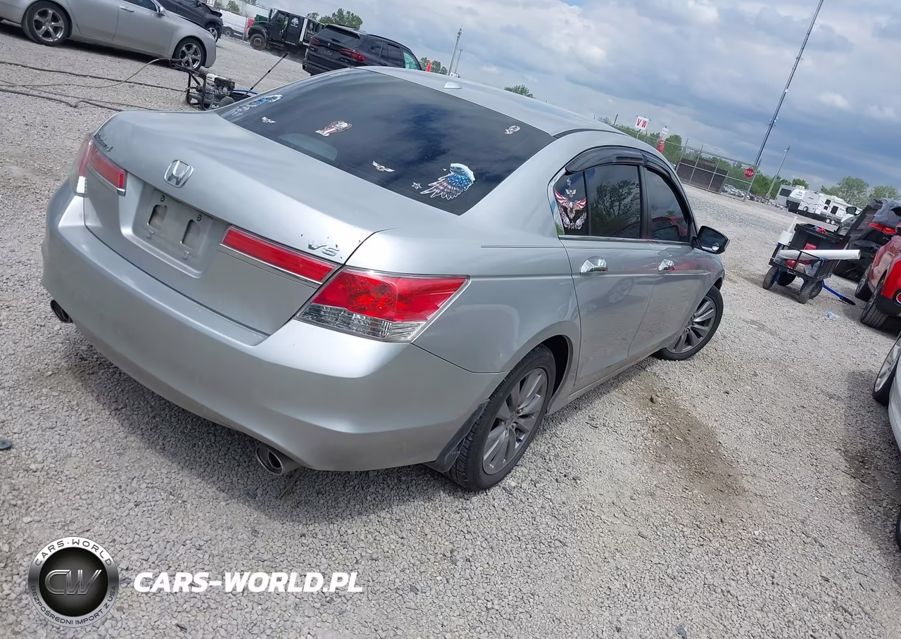 2011 Honda Accord 3.5 Ex-L VIN:1HGCP3F86BA021165 - 4